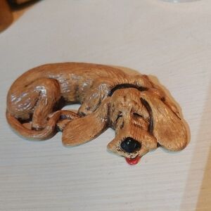 Small Dog Figurine. Housek